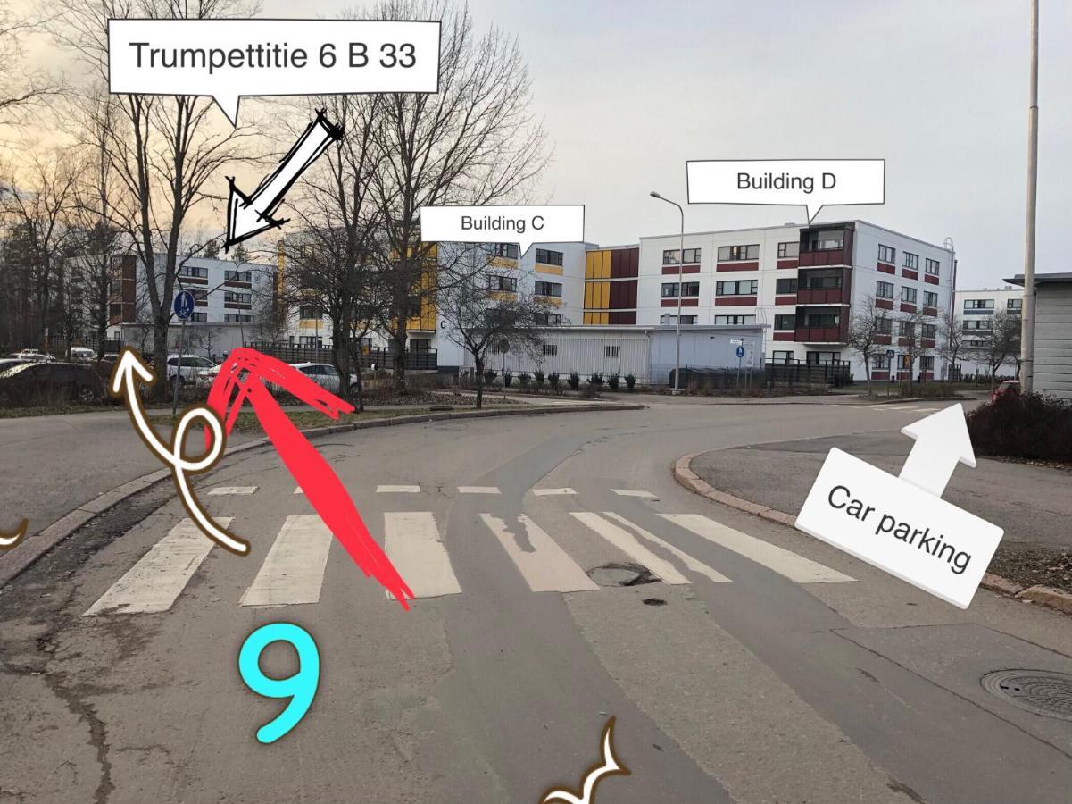 ヘルシンキSuper Easy To Airport/Hki , Full Aptment Max 4Pplアパートメント エクステリア 写真