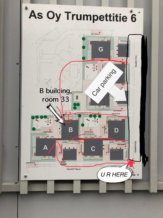 ヘルシンキSuper Easy To Airport/Hki , Full Aptment Max 4Pplアパートメント エクステリア 写真