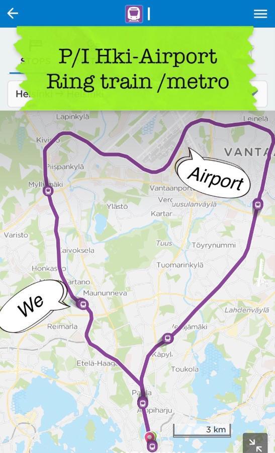 ヘルシンキSuper Easy To Airport/Hki , Full Aptment Max 4Pplアパートメント エクステリア 写真